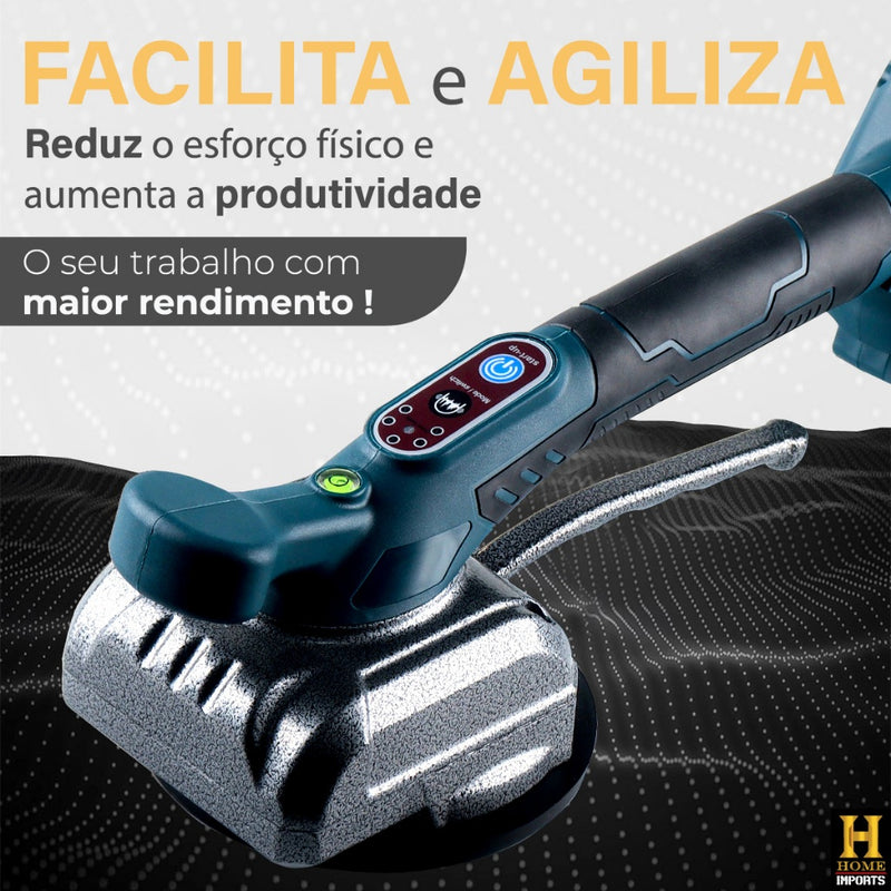 Maquina De Assentar Piso Porcelanato E Ceramica Com 2 Baterias 20.000rpm Profissional