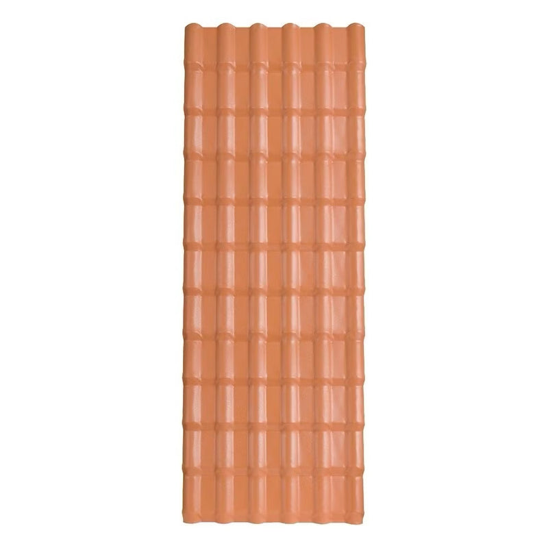 Telha PVC Plan Afort Cerâmica/Terracota 2,42 x 0,88m 6 Ondas