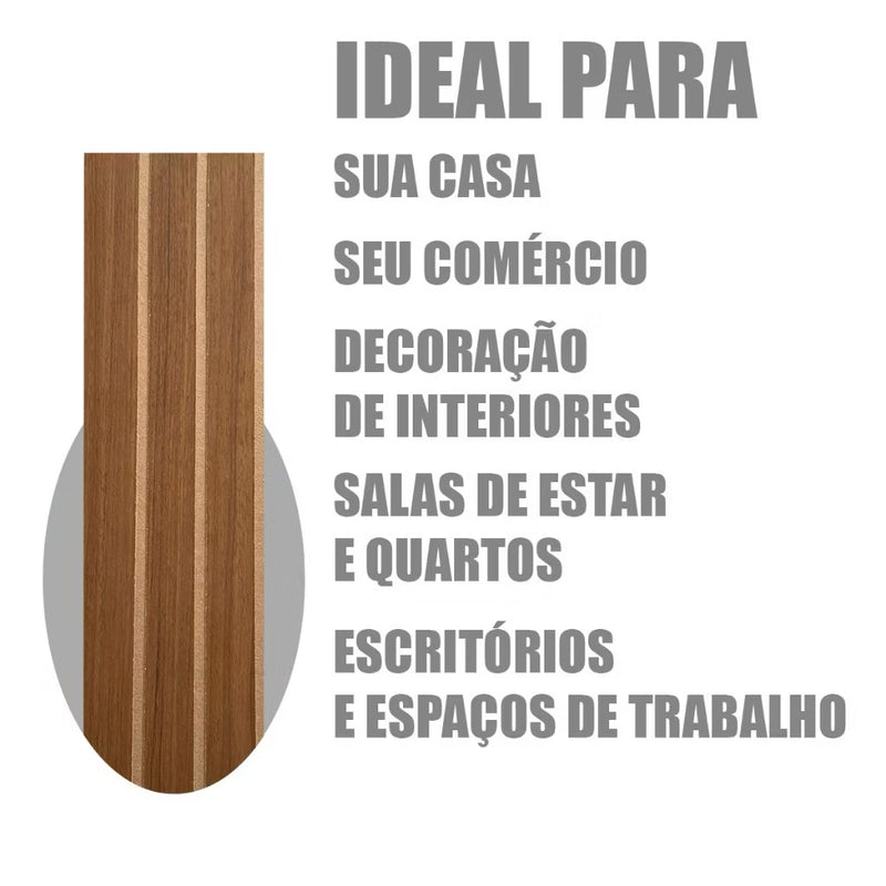 KIT COM 05 PEÇAS PAINEL RIPADO EM MDF AUTO COLANTE-ENVIO IMEDIATO