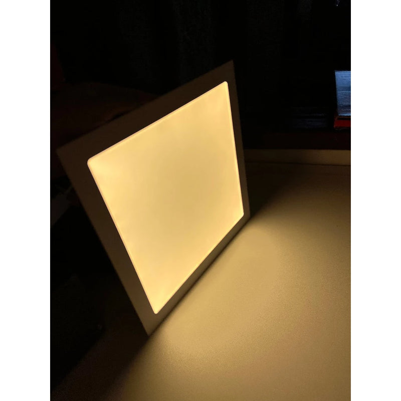 Kit 10 Painel Plafon Led Teto/Laje Sobrepor 24w Quadrado Luz 6500k/4000k/3000k Forte 30x30 Garântia de 12 Meses